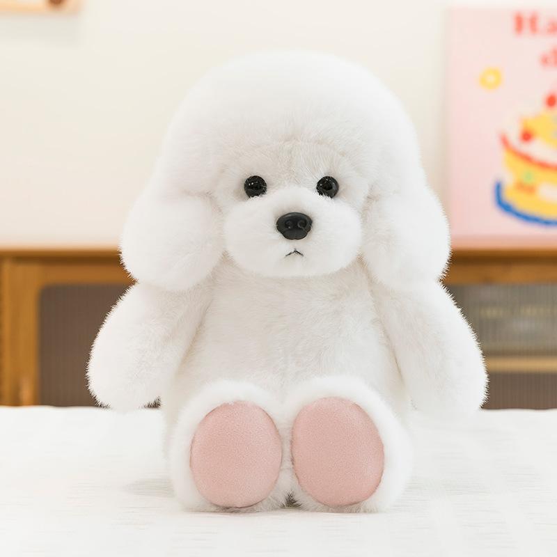 Super Cute Scarf Labrador Retriever Plush Toys Girl Birthday Gift Video Game City Redemption Doll Home Decoration