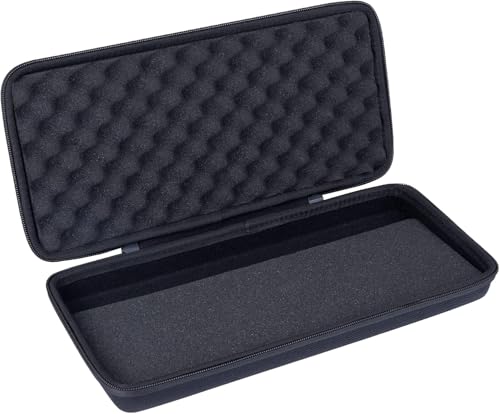 Co2CREA Чехол для хранения, совместимый с минималистичной беспроводной клавиатурой с подсветкой Logitech MX KEYS mini KX700GR/KX700GRd, черный (Только случай)