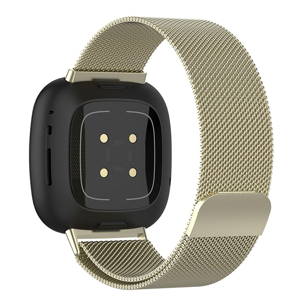 Milanese Metal Wrist Strap Replacement Smart Watch Band for Fitbit Versa 3