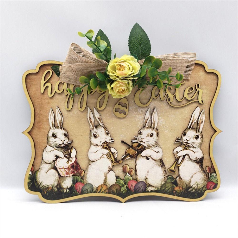 Three-dimensional Easter Decoration Hanging Creative Wall Hanging Pendant Door Hanging Balcony