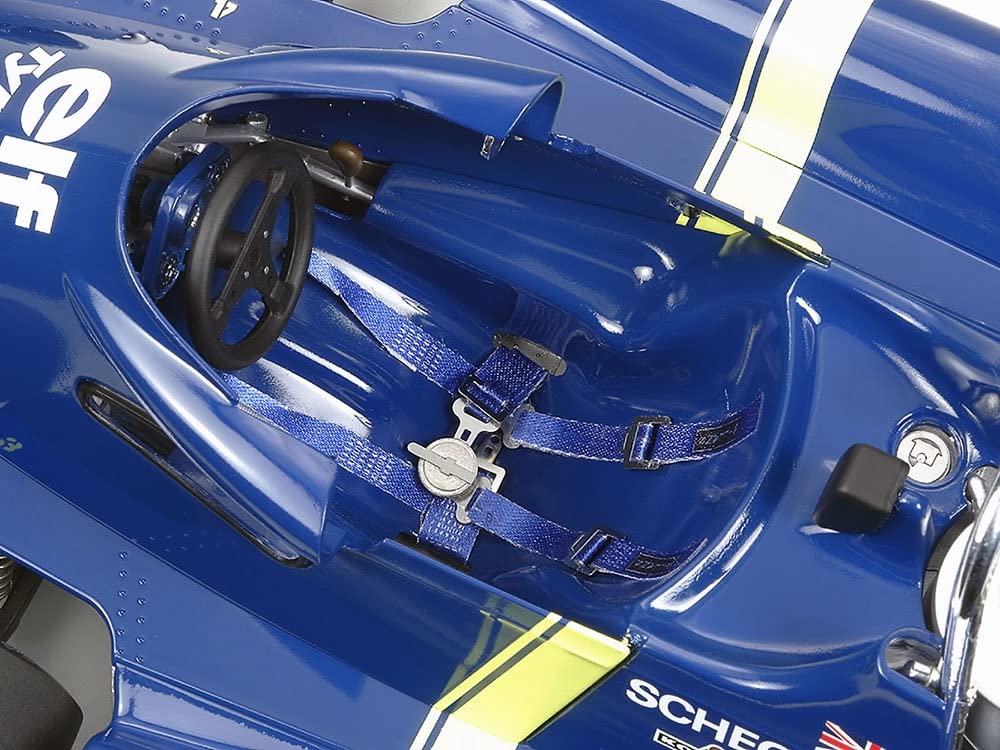Серия Tamiya Большого Масштаба 36 Tyrrell P34 Пластиковая Модель с Травлеными Деталями 1/12 Нет. Шестиколёсный (12036)