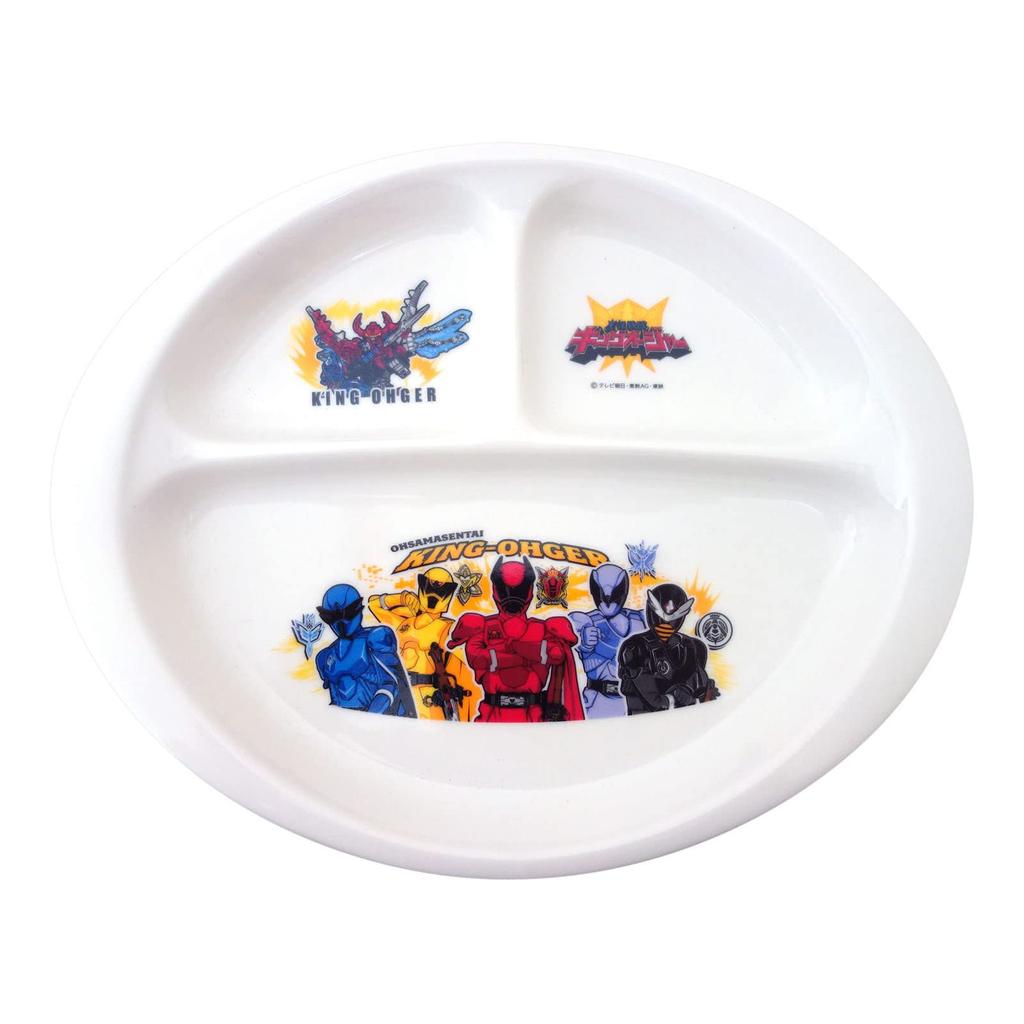 Kanesho Pottery King Sentai King Oger Lunch 23 X 19 Collectible Made In 067116 (Kaneshotouki) Plate, Approx. Cm, Tableware, Japan,