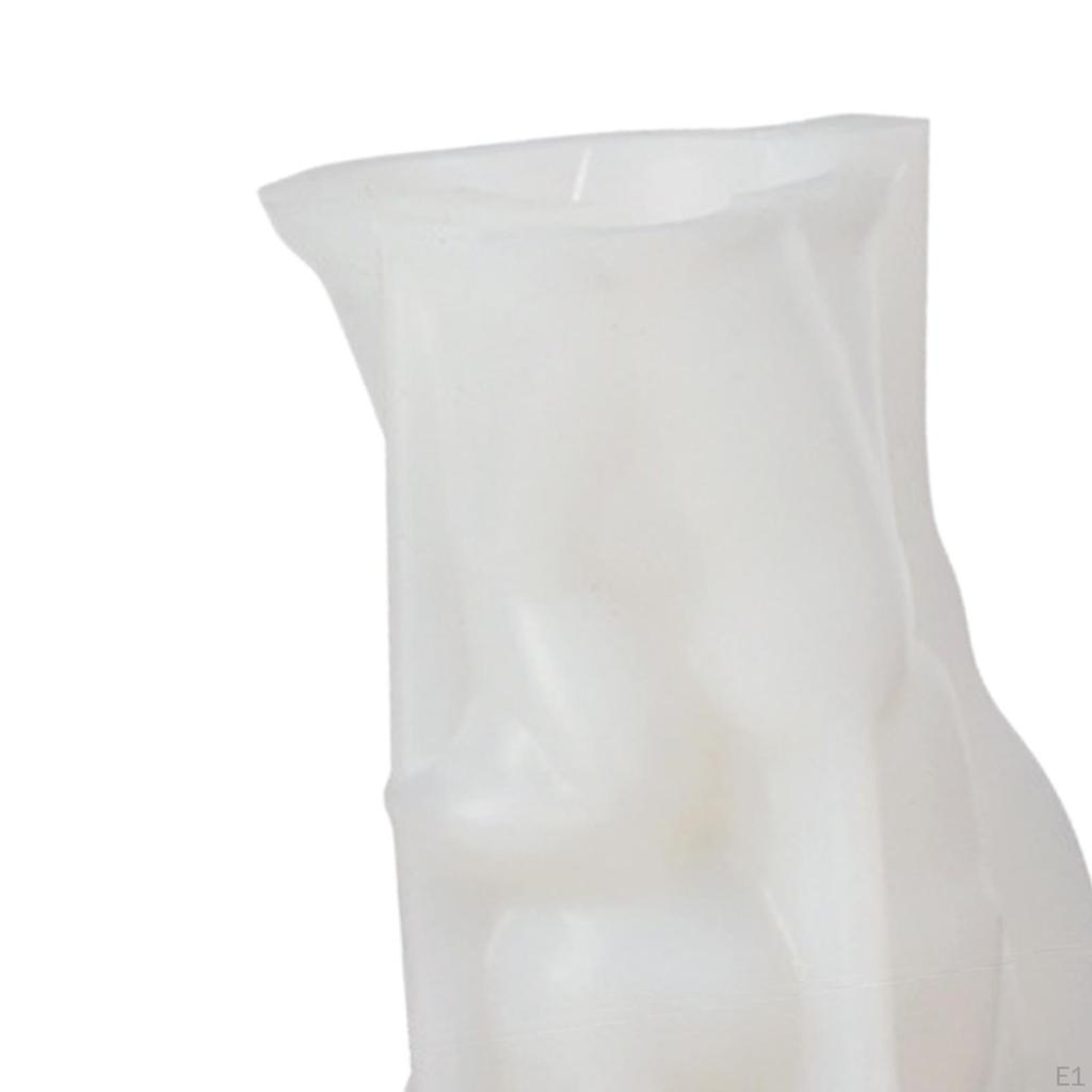 Девушка Свеча Плесень Смола DIY Элегантное Изготовление Силиконовой Скульптуры Ремесло Инструмент 3D