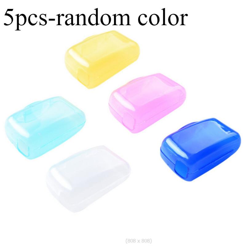 5/10 шт. Портативный чехол для зубной щетки Дорожный портативный туалетный чехол для зубной щетки Защитный чехол для головки зубной щетки