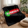 Portugal Theme blanket Soft Flannel Blanket Plush Throw Blanket Cozy Sofa Bed Blanket for Home Decor