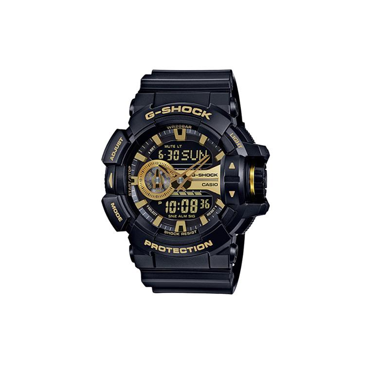 CASIO Men Liquid Crystal/Analog Dual Display Series Black Watch GA-400GB-1A9 GA-400GB-1A9
