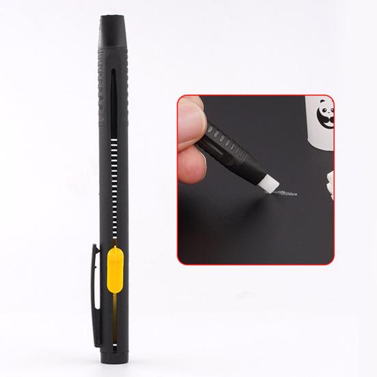 Heat Erasable Fabric Marker for Sewing Quilting Embroidery Disappearing Fabric Chalk Marking Pen Washable Marker with Replaceable Refills