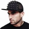 Unisex Hip-Hop Rivet Baseball Cap - Breathable, Sunshade, Studded Design, Windproof, Sun Protection Hat