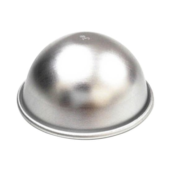 Mold Removable Easily Clean Aluminum Alloy Semicircle Baking Cake Mould