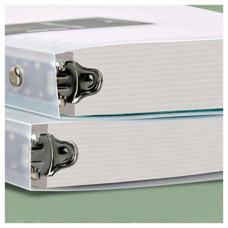 Очень толстая водонепроницаемая тетрадь на кольцах с прочной матовой обложкой для офисного и студенческого использования