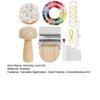 Darning Loom Kit Darning Egg Darning Mushroom Knit Patch Kit Speedweve Mini Darning Loom Thread Large Eye Needles Pin Cushion for Darning Socks