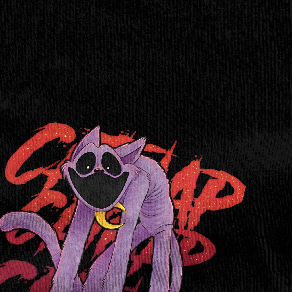 Мужская женская футболка с рисунком CATNAP MONSTERS Game, забавные хлопковые футболки, футболки, одежда для лета