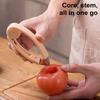 Приспособление для удаления глазков ананаса, картофелечистка, пинцет для фруктов, многофункциональный инструмент для удаления сердцевины ананаса из клубники и моркови, слайсер, кухонный гаджет