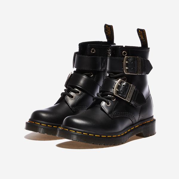 Доктор. Martens 1460 Black Classic Pull Up-DMT31033001