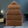 Autumn Winter Sleeveless Vest Men Outerwear Fashion Loose Thick Warm Plus Size Jackets