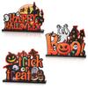 Table Ornament Halloween Party Activity Desktop Decoration DIY Craft Wooden Ornament for Home Decor