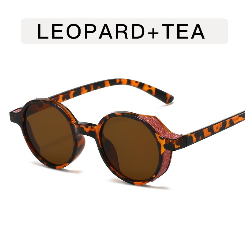 Модные трендовые женские солнцезащитные очки круглой формы с антибликовым покрытием, женские солнцезащитные очки в винтажном стиле для вечеринок и клубов