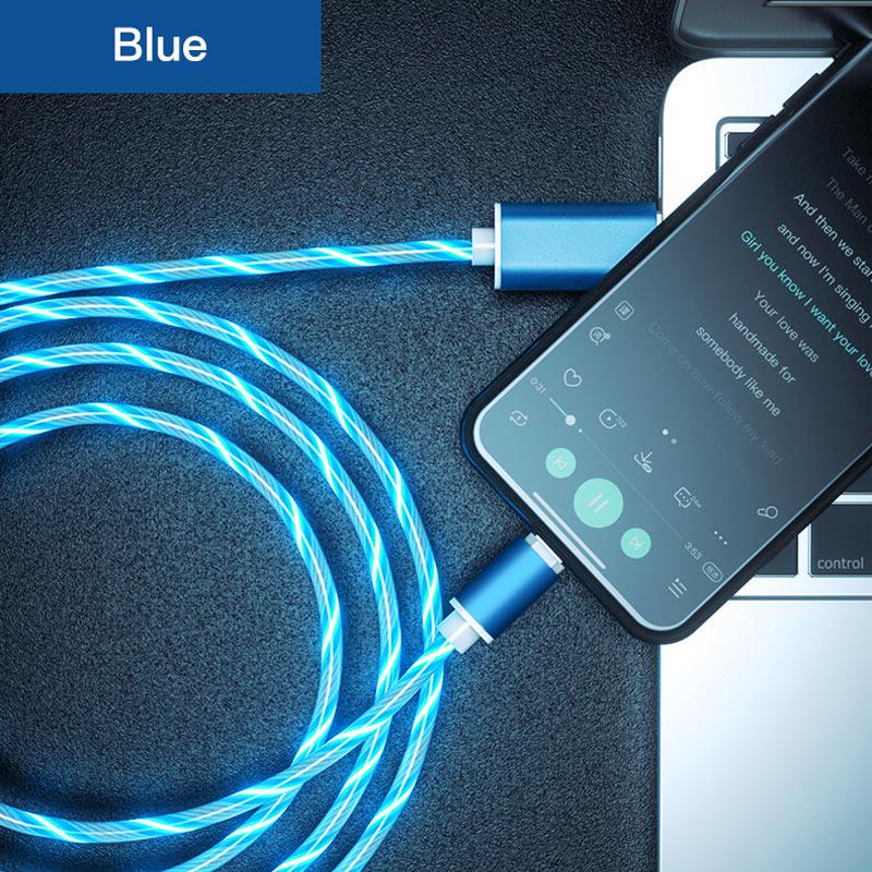 Светящийся кабель для смартфона от VAORLO