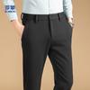 Мужские брюки кэжуал и классические из смесовой ткани твил