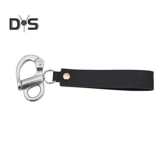 1/2/3 шт. Быстросъемная скоба с кожаной ручкой, грузоподъемность 1000 кг, широко используемая фиксированная защелкивающаяся скоба для пожарных