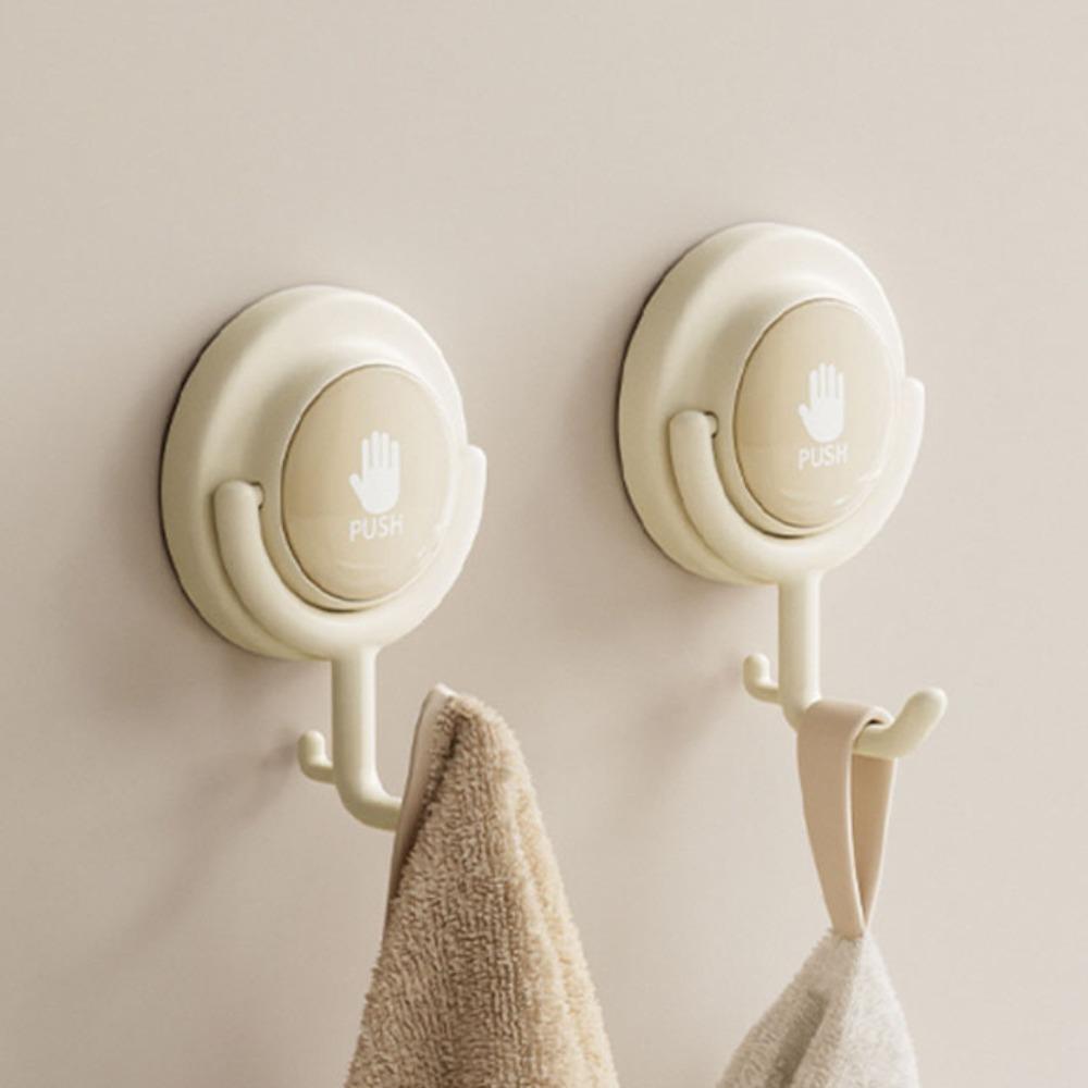 2 шт. Экономия места присоски крючки водонепроницаемый держатель для хранения удобный настенный крючок для туалета