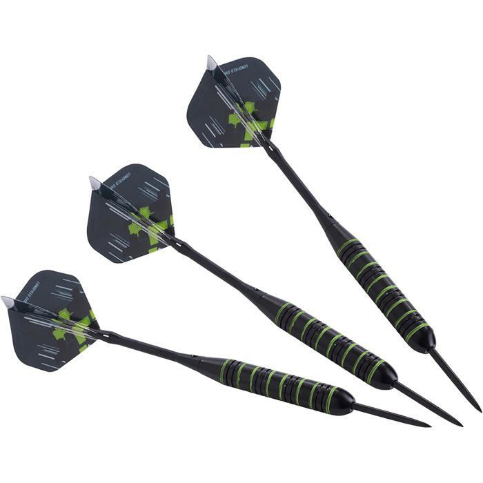 12 Steel/Nylon Convertible Darts for 4 Players with Replacement Accessories and Multi-tool