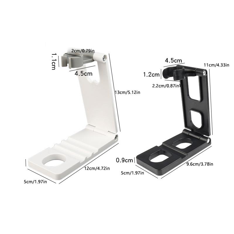 Держатель лампы для нейл-арта, лампа для сушки ногтей, лампа для фототерапии, кронштейн, вращающийся и складной, держатель лампы для УФ-лампы для нейл-арта