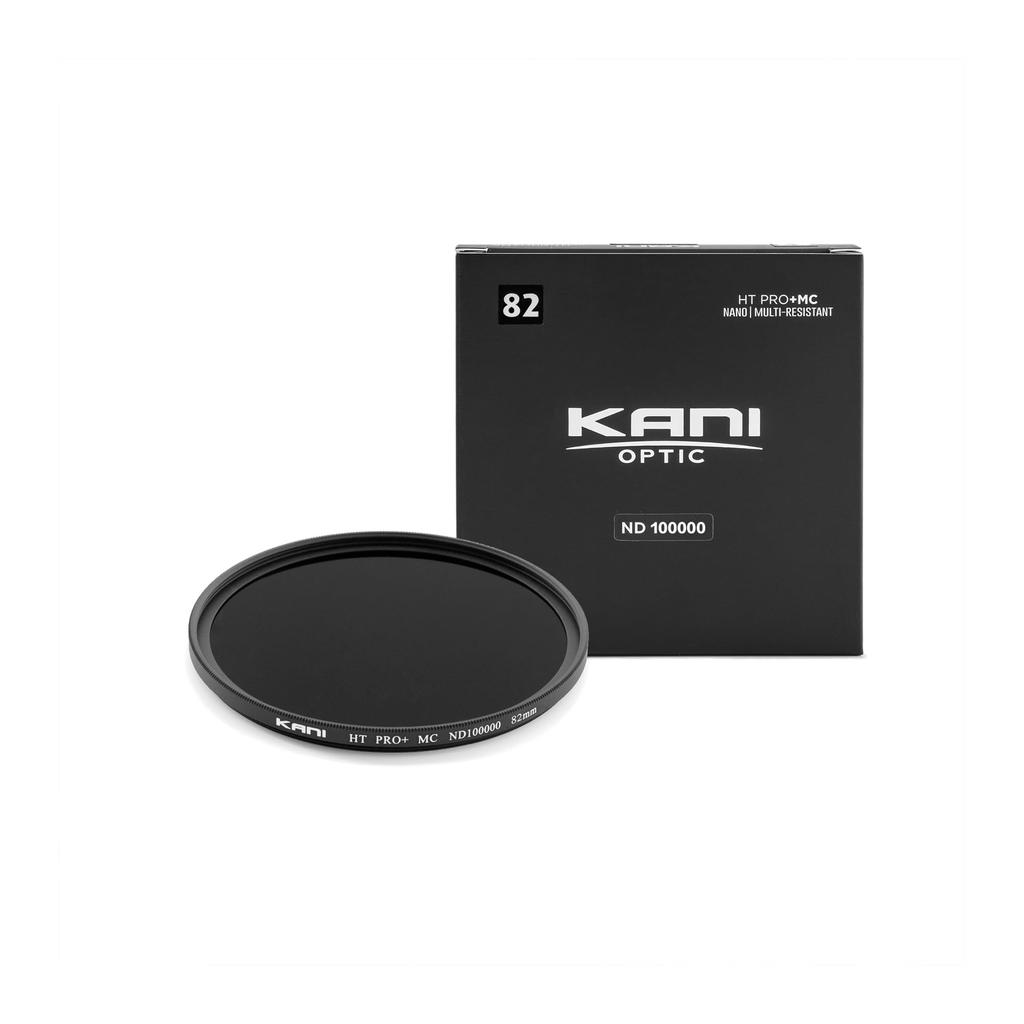 KANI 82mm ND Filter HT MC ND100000 Light Attenuation Effect Stops Color Fog Prevention Low Reflection Thin Frame Water Repellent Oil Repellent Stain