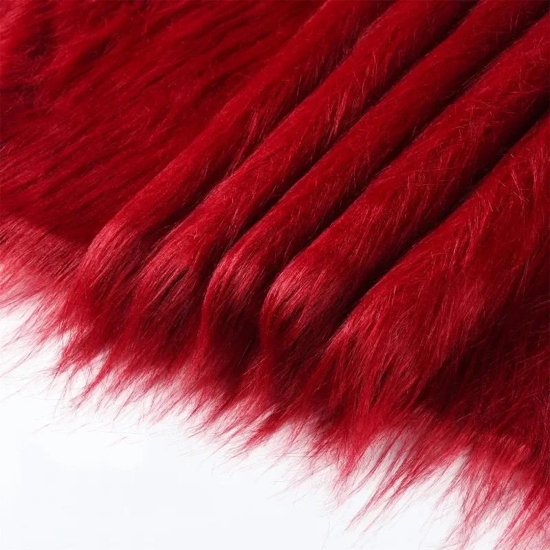 12 см 100x180 см искусственный плюшевый мех ткань для реквизита для фотографий своими руками стул декоративный фон плюшевый коврик игрушка для животных кукольная ткань