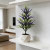 Multicolor Lavender Artificial Plant DIY Bonsai Realistic Plant Simulation Fern Plant  Photo Props