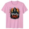 Spooky Dad Halloween Dad Humor Unisexs TShirt Unisexs Tee Graphic Unisex Top