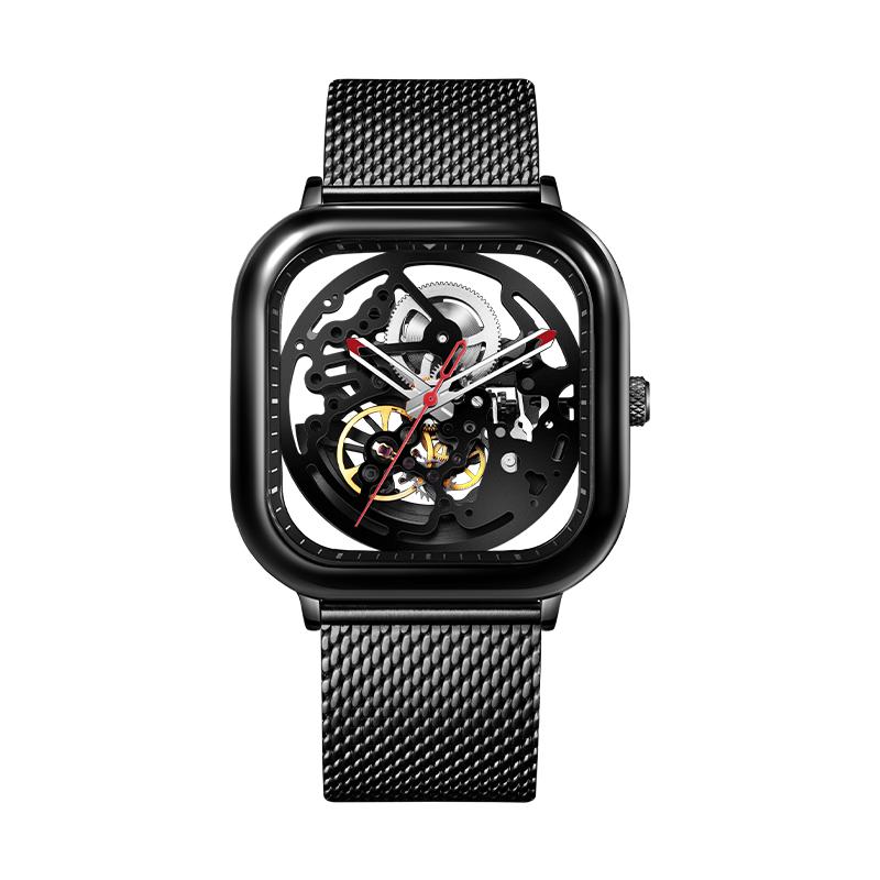 CIGA Design Мужские часы, автоматические механические часы-скелетоны, роскошные наручные часы Hollow Business для мужчин и унисекс