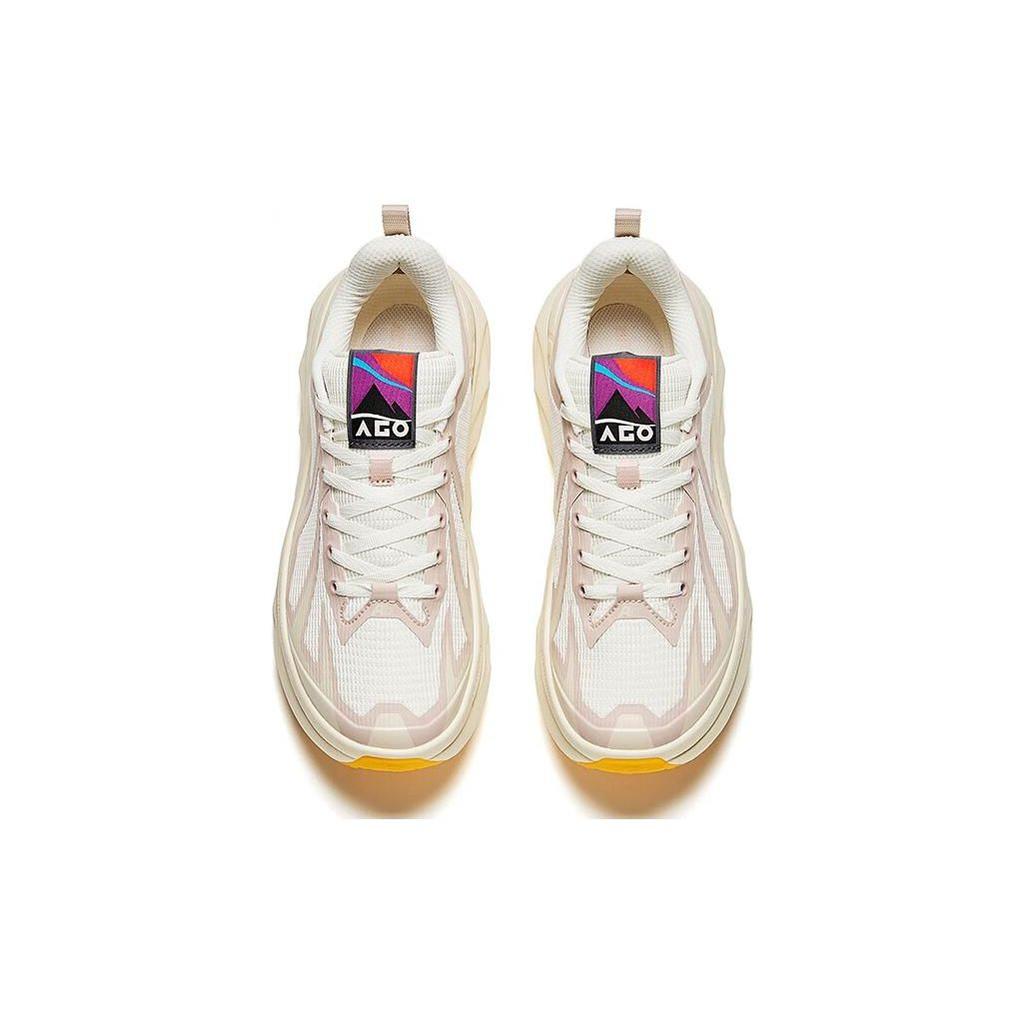 Anta Champion Series Ago Sports износостойкие низкие кроссовки для бега женские кроссовки белые серые 922416606A-8