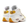 Reebok Кроссовки Question Mid с желтым носком FX4278