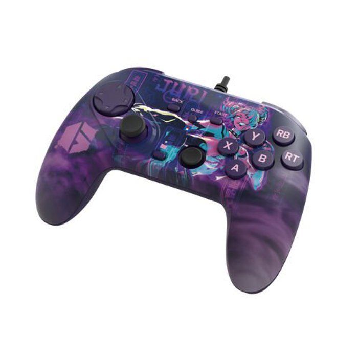 Manette Filaire Fighting Commander Octa - Hori - Edition Street Fighter 6 Juri-Accessoire-PC