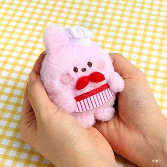 BT21 Брелок для ключей Minini Plush Cook ver.