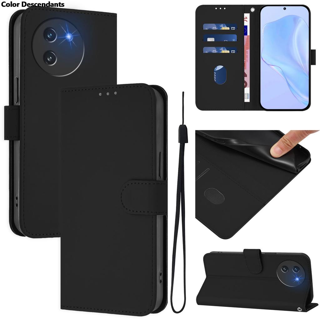 For Doogee Note 59 Pro High Quality Leather +TPU Protecting Phone Case For Doogee Note 58 N55 Plus Flip Anti-Knock Wallet Coque