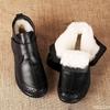 Winter Soft Soled Non Slip Flat Bottom Boots, Simple, Comfortable, Non Slip, Wear-resistant, Daily Casual Women's Short Boots