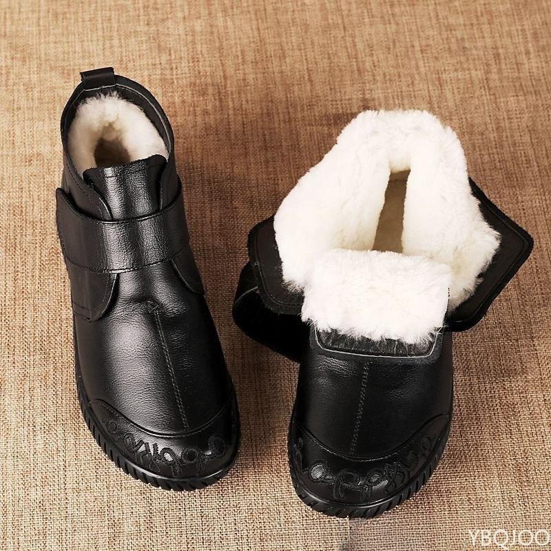 Winter Soft Soled Non Slip Flat Bottom Boots, Simple, Comfortable, Non Slip, Wear-resistant, Daily Casual Women's Short Boots