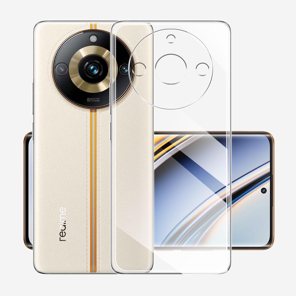 Для Realme 11 Pro Чехол Прозрачный Силиконовый Мягкий Защитный Чехол для Телефона Для Realme 11 Прозрачный Бампер Coque или Realme 11 Pro Plus Funda