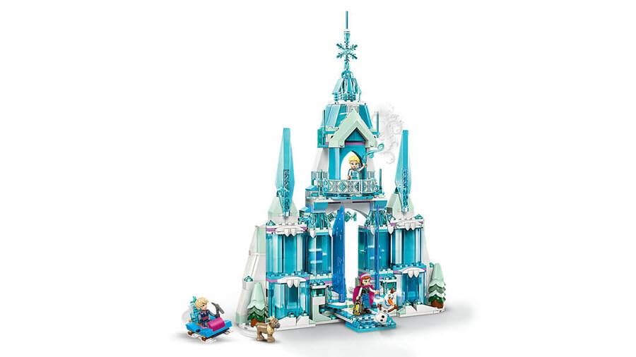 LEGO Disney Princess Ice Palace Toy Подарок на день рождения Блок Обучающий Рождество Девочки Мальчики Дети 6 лет 7 лет 8 лет 9 лет