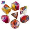 Polyhedral Multi-Color Game Dice 7pcs/set for DNDGame Dungeon Dragons Table Board Roll Playing Games