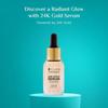 Pilgrim 24K Gold Face Serum с ниацинамидом и гиалуроновой кислотой, Dewy Primer для макияжа лица, корейский уход за кожей для унисекс, 20 мл
