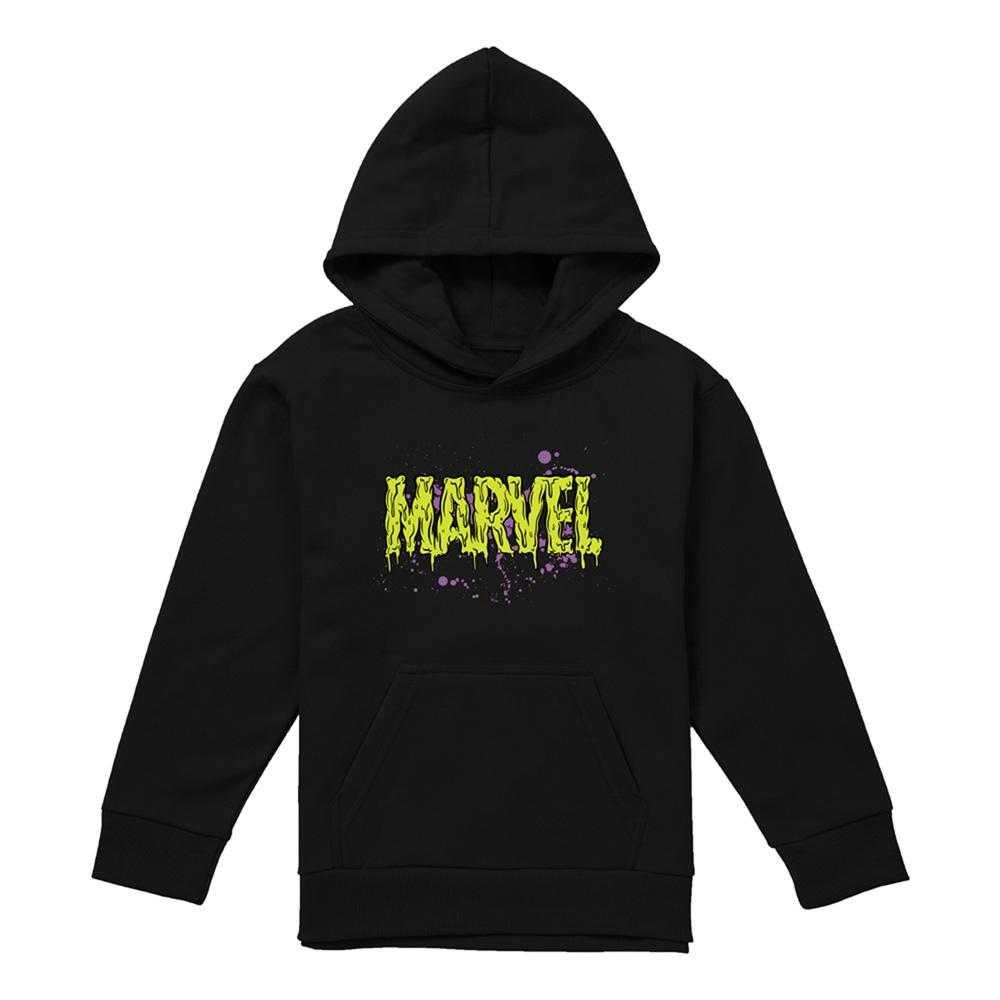 Marvel Childrens/Kids Slime Logo Pullover Hoodie