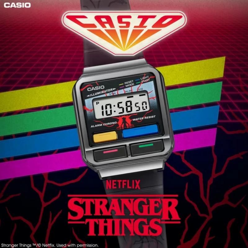 Casio Часы STANDARD Stranger Things A120WEST-1A