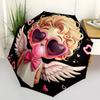 1pc Angel Wings Automatic Open/close Umbrella, 8-Rib sturdy structure, Auto Folding/Opening, Portable Travel Umbrella for Women,215