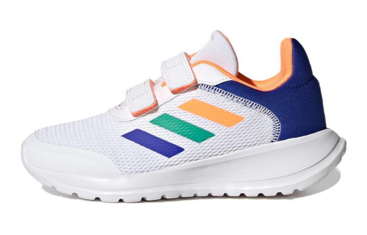 adidas Tensaur Run 2.0 K 'White Orange Lucid Blue' HQ1268