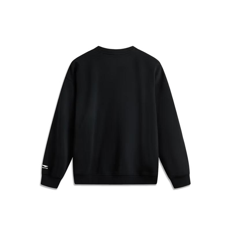 Li Ning Sweatshirts Unisex Crew Neck Moderate Regular AWDVK41-1