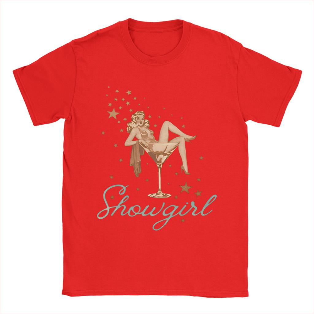 Мужская футболка S-Showgirls Новинка 100% хлопок Короткий рукав Футболки Круглый вырез Одежда Новое поступление