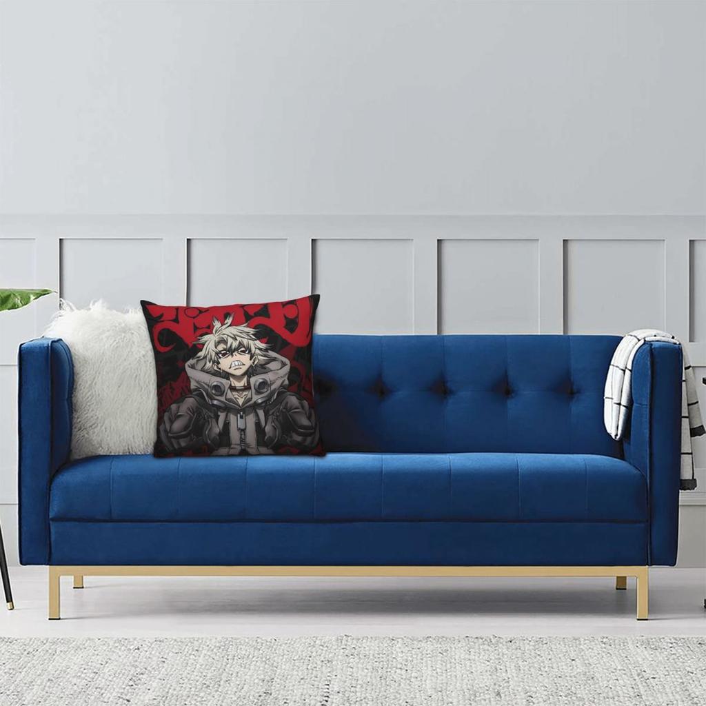 Gachiakuta Manga Rudo Pillow Cover Soft Pillow Case Cushion Cover Morden Design Pillowcases For Sofa Home Decorative